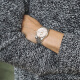 Plum Blossoms (Titoni) [Limited Time Discount] [520 Gift] Swiss Watch Sky Overlord Series Business Machinery Men's Watch White Dish 83908SRG-689