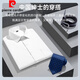皮尔卡丹短袖白色衬衫男士商务正装夏薄款透气纯色工装春秋长袖休闲工作服 DX6629 40