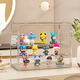 Hakkai Bird blind box storage labubu Bubble Mart display box hand-made display cabinet acrylic storage rack transparent