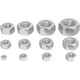 Tianzhuo Hardware 321/316/310S/2205 stainless steel hexagonal nut fine thread anti-thread screw cap collection M2-M16 M100-1 piece 304