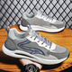 PAISIE KATE Zapatos para hombres de gran tamaño 46 47 48 Zapatos deportivos casuales grasos de tamaño más grande 45 Summer transpirable Forrest Gump Zapatos Daddy Zapatos H9903 White Lan 45