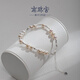 Nanzhu Palace Small Fresh Bracelet Freshwater Pearl 925 Silver Extended Adjustable Simple Fashion 5.0-6.0mm