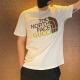 Gucci (Gucci) Cool Short Boleeded Men and Women Symet Soint Style Letrysed Lummer Foot Fort Cotton Letter большую версию t мужская версия 616036-xjdcl-9756 l
