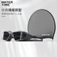 WATERTIME swimming goggles large frame high-definition myopia coating waterproof anti-fog men's and women's adult swimming goggles swimming cap set equipment phantom/black flat light not myopia