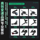 Jeep吉普公路自行车低跨度女式通勤单车卡布/700C-27速-皎月白-直把