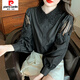 
Piercadian embroidered cotton shirt for women 2025 autumn new fashion embroidered white shirt loose versatile long-sleeved top CY9227 White M [Suggested 96-110Jin [Jin equals 0.5 kg]]