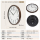 Seiko (Seiko) Japanische Seiko 12-Zoll-Uhr moderne einfache Wohnzimmer Schlafzimmer Schlafzimmer Digitale kreative Atmosphäre Wanduhr Schwarze QXA756J 12-Zoll