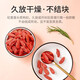 Ausgewählte Ningxia Special Red Wolfberry ohne geräucherte Schwefel und ohne Färben und ohne Wäsche und nahrhafte Gesundheit rotes Wolfbeertee-Tee in Konserven, Nichtraucher Schwefel Speziales hochgradiges Ningxia Red Wolfberry [250 Gramm]