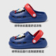 Pig dad children's hole shoes boy summer home interior non-slip Ultraman mid-large children beach outdoor sandals blue 20