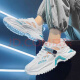 Huilirui 2025 zapatos para hombres de verano Nuevos zapatos de malla transpirable de moda para hombres y versátiles deportes que mejoran la altura y el papá casual F6622 negro [actualización] 41