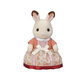 森贝儿家族（Sylvanian families） 日版巧克力兔妈妈 过家家玩具玩偶套装 七夕情人节礼物