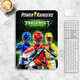 存姿超凡战队适用苹果10代10.9Air5 power Rangers恐龙战队保护套mi N12342超凡战队书本款单保护套 iPad第10代(10.9英寸)