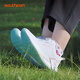 Zapatos de golf de golf Xiushibao Piesta de zapatos deportivos impermeables para mujeres Cielo de la perilla transpirable que no es de palomitas de maíz SE9856 White Pink 35