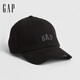 Gap Men's Clothing 2025 Frühling Neues Sticklogo Pure Cotton Baseball Cap American Baseball Cap American Version 603133 Schwarz All Size