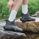 
Blue Gun Shield Rain Shoes Men's Short Sleeve Shoes Men's Rain Boots Anti-Slip Waterproof Shoes Sea-Hunting rubber shoes Fishing Shoes YX1028 44