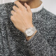 Plum Blossoms (Titoni) [Limited Time Discount] [520 Gift] Swiss Watch Sky Overlord Series Business Machinery Men's Watch White Dish 83908SRG-689