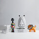 Ling Yuxun Customized Modern Cartoon Monster Animal Ornamente Kinderzimmer Haus Weichdekoration Design Wohnzimmer Desktop Vorlage Clown Man