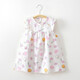 Girls Floral Suspender Dress Girls Dress Floral Skirt Loose JK1 Green Floral Skirt 80 Recommended height is about 70cm