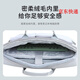 爵爷ROG枪神8/9Plus超竞版电脑包18英寸G834 G814魔霸7Plus可放键盘 黑标 黑色双层升级款 18英寸17.3/可放46cm内108键盘