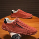 Changxiang Huili Red Canvas Schuhe Herren 2025 Neue Seite Reißverschluss Flachschuhe Frühlingssport und Freizeitschuhe für Männer rot 42