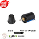 XMSJ Nantong Spark Precisión Potenciómetro de devanado de anillo múltiple 423310 Bobinado de rollo 12210 100k Potentiómetro + Tapa de perilla a juego