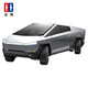 Double Eagle Double Eagle Tesla Cybopeika New Energy Remote Control Car Off-Road Truck Model Model pour enfants Toys Tesla Cybopeika [Boîte-cadeau exquise]