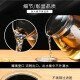Tea bar machine water dispenser universal large capacity glass teapot with filter mesh high temperature resistance tea set water kettle teapot tea water separation tea bar machine glass kettle
