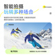 Songdian (SONGDIAN) digital camera front and rear dual camera 6400W high-pixel student camera vlog campus portable mini card machine can be transferred to mobile phone Glacier White 128G memory