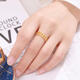 KREY old phoenix gold ring, wealth, copper coin ring, pure gold 999 fortune coin ring, female gift No. 22
