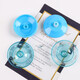 Yo-yo Plastik Mini Cartoon Yo-yo Kindergarten Geschenk Puzzle Yo-yo Yo-Yo Kinderspielzeug Yo-yo 1-Blue
