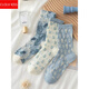 CLOLV KISS2025 NEUE SOCKS Damen-Mittelröhrchen-Socken im Frühjahr, Herbst und Winter Baumwolle niedliche japanische Retro-Stapel-Socken INS Trendy Socken 12806 Einen Größe (35-40 Größen), kaufen 2 Sets für fünf Yuan-Aussagen