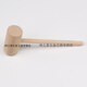 Qincen small wooden mallet DIY installation hammer wooden hammer auction hammer wood hammer wooden handle hammer natural beech hammer B style unpainted beech hammer
