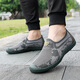 3531 Sommer -Mesh -Schuhe Herren atmungsable Mesh Stoffschuhe Mesh hohl Sportschuhe Papa Mesh Schuhe Großgröße Outdoor Casual Schuhe Mesh Army Green 41