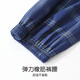 Langsha Men's Pyjamas Men's Pure Cotton Five Points Shorts Pantalon à carreaux de grande taille à l'extérieur portant un pantalon de maison lâche décontracté