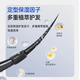 OFOF anti-broken hair odorless foam hair wax moisturizing fluffy men's long-lasting scentless foam mousse hair style 450ml 1 bottle anti-broken hair wax