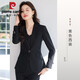 Pierre cardin pink suit jacket for women in spring 2025 new style small temperament dress two-piece work clothes 2024 apricot 826 jacket 2025 S
