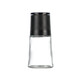 Pepper grinder manual pepper salt shaker chili powder grinding bottle kitchen seasoning bottle seasoning bottle black lid 2 pieces