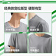 Beneunder short-sleeved T-shirt for men's cotton-like loose casual breathable and washable summer men's clothing GP998 Manmu Black XL