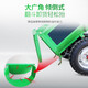 Wulang Mechanical Construction Site Tricycle Dump Hand Push Cargo Construction Cavalry Dump Loading Truck Electric Ash Bucket Truck Upgraded - Walk-behind - Flatbed Truck