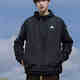 Adidas Jacket Men's 25 Autumn New Outdor Running Sportswear informal Men transpirable a prueba de viento Hombres en1483/negro/tejido One Mication M Recomendado 135-155Jin [Jin iguala 0.5 kg]
