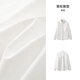 森马（Semir）长袖衬衫男轻薄款纯色衬衣凉感防晒上衣2025夏装宽松109325105101