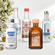 Ou Shuai Yege Rettungs Tempel Absolutes Paar Little Wine Edition Cocktail Basis kleine Flasche Kombination Kombination Bartending Changdao Eie Tee Wein Begleiter Set + Tasse Löffel