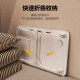 
Xingkai (XINGKAI) bed desk folding desk computer desk student dormitory notebook small table BGZ698 drawer white 70*48