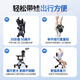
Aobeile baby walking artifact with a sunshade foldable stroller two-way handcart stroller baby carriage 0-3 years old baby carriage black: upgraded frame + large wheel + sunshade 2025 new upgrade larger wheel + increased sunshade
