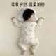 Aibaoshi bébé grenouillard pur coton printemps et automne vêtements de nouveau-nés bébé ha-wear moine de combinaison bouteille 2 pièces T141 taille 52