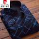 Pierre Cardin Herren warmes Hemd plus Samt plus dicke lange Ärmel Slim Fit Kleidung Herbst und Winter Plaid Hemd Herrenjacke 10 Hb677 2xl geeignet für 140 Jin [Jin ist gleich 0,5 kg] - 159 Jin [Jin gleich 0,5 kg]