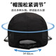 Woodpecker Sun Hat Men's Summer Sun Hat Outdoor Quick-Drying Mesh Breathable Big Hat Fishing Hat Peaked Hat Sun Hat Women Black