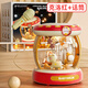 Miaobei Musician Drum-Photographed Children's Toys 0-1 Years Carousel Multifunctional Sound and Light Music Girl's Birthday Gift
