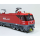 Windgellblumen -Zug -Sand -Tisch -Modell voller Zugmodelle für Jungen und Kinder Spielzeug Spuren Elektrische Legierung Fernbedienung Harmony Elektrische Maschine exquisite ballistische Raketenfahrzeug -Set mit Harmony D3D Red Head (keine Batterieversorgung)