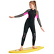 VVIR EER2.5 mm de maillot de bain pour enfants, Big Children's Winter épaissis de froids et chaude adolescente à long terme à manches à manches longues à manches longues, à 728 en arrière, shorts à manches longues noirs pour hommes, taille moyenne 12 (147-157cm41-48 kg)